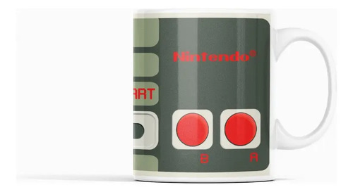 Taza Consolas Retro Njoytech - Para Gamers Nostálgicos Blanco