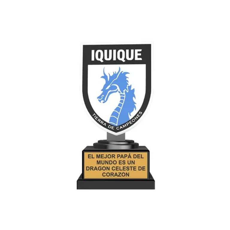 Trofeo Club de Deportes Iquique Mejor Papá Regalo Fútbol Chileno
