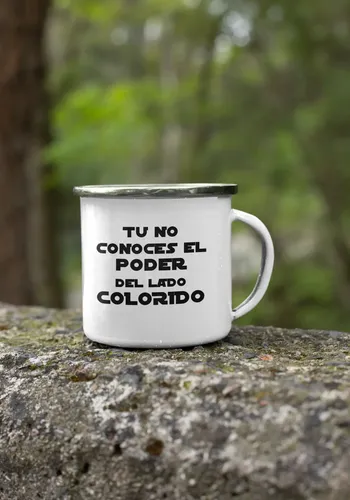 Taza Enlozada Orgullo Galáctico - Dark Vade Blanco Dark Vade