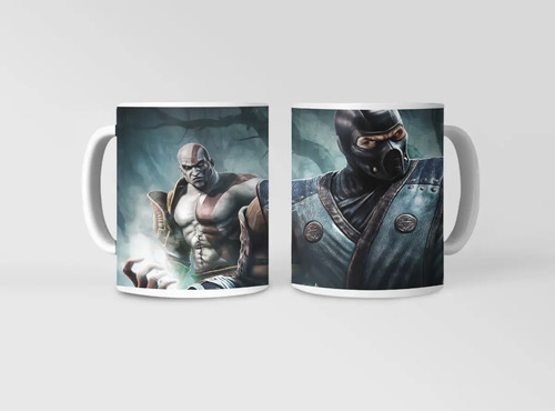 Taza Sub Zero - Frío Mortal Blanco