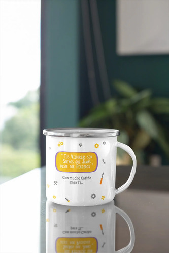 Taza Enlozada Estructuras Y Espresso - Ingeniero Civil
