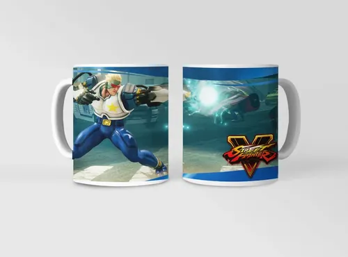 Taza Fuerza De Street Fighter - Kevin Straker Blanco