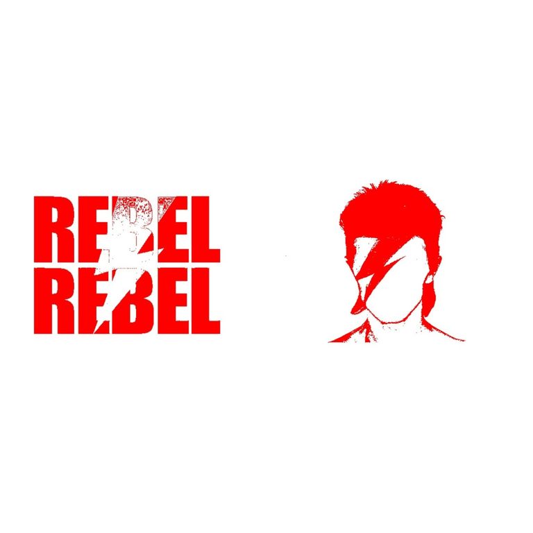 Taza Enlozada Rebel Rebel - Espíritu de Bowie