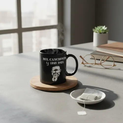 Taza Magica La 25 Bandas De Rock Argentino Negro La 25 Bandas Rock Argentino