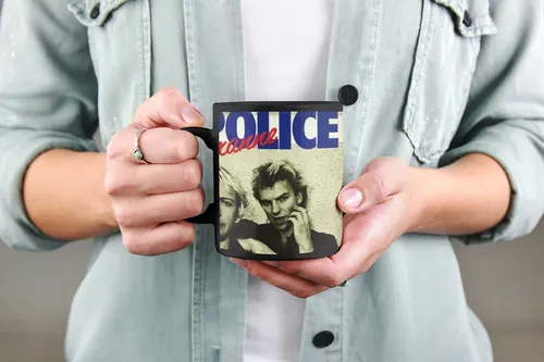 Taza Magica The Police Banda De Rock Roxanne Negro The Police Roxanne