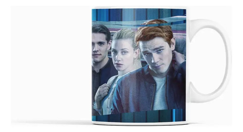 Taza Misterios De Riverdale En Vista Blanco