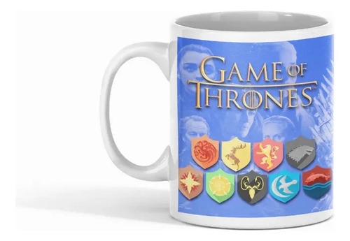 Taza Juego De Tronos - Tronos Con Montanha Blanco