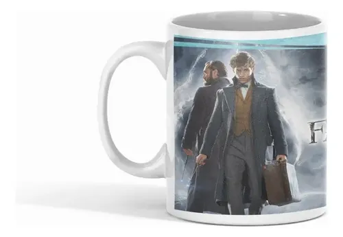 Taza Encuentra La Magia - Animales Fantásticos Blanco