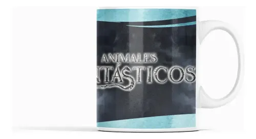 Taza Encuentra La Magia - Animales Fantásticos Blanco