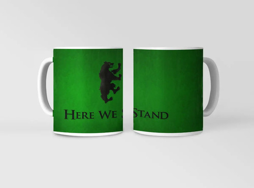 Taza Here We Stand - Fortaleza De Mormont Blanco