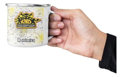 Taza Enlozada Número 5 Los Chicos Del Barrio Knd Blanco Los Chicos Del Barrio