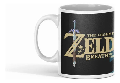 Taza Link - Héroe Del Tiempo Zelda Blanco
