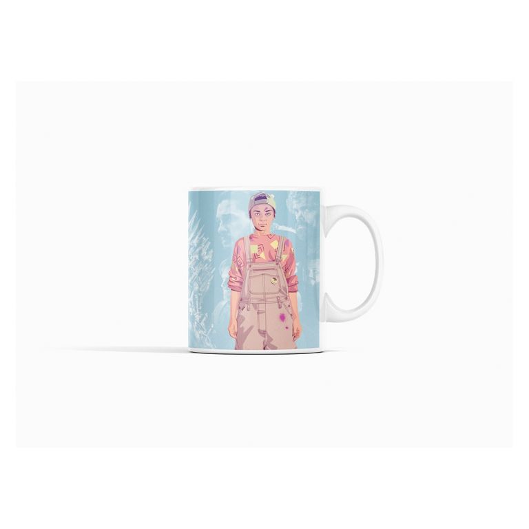 Taza Juego de Tronos - Tronos que Cambian con Arya Stark