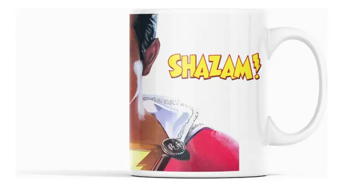 Taza Shazam - Fulgor De Un Relámpago Blanco