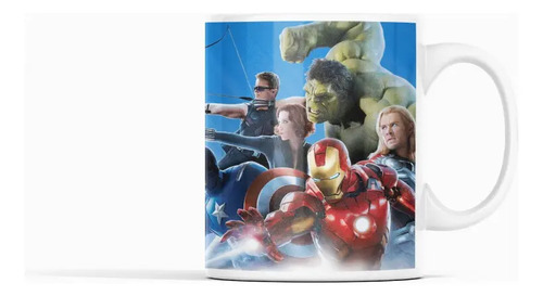 Taza Spider-man Y Las Redes De La Ciudad Blanco