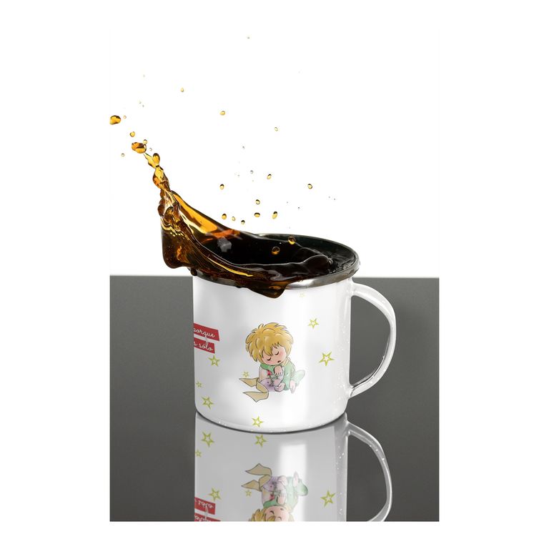 Taza Enlozada Estrellas y Sueños con El Principito