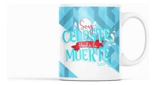 Taza De Sporting Cristal Campeón - Futbol Peruano Blanco