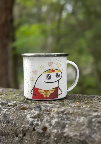 Taza Enlozada Mama Super Heroe Blanco Mama Super Héroe