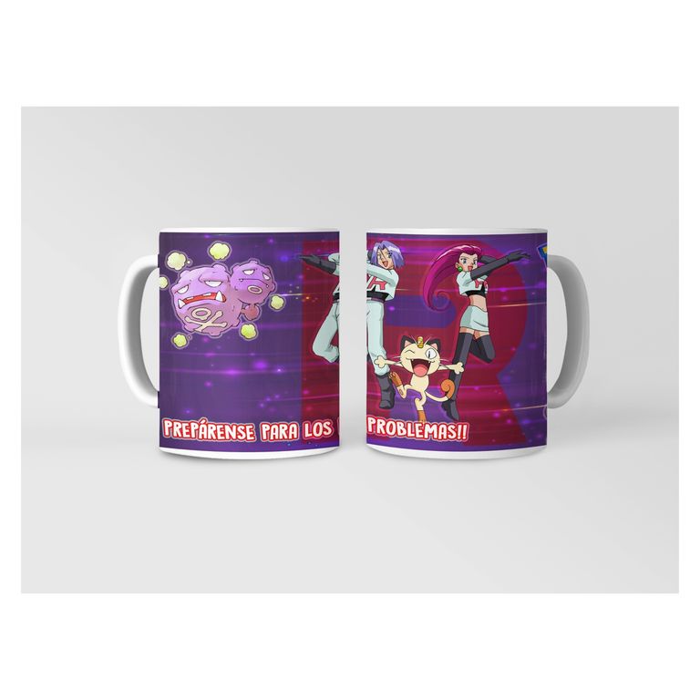 Taza Misión del Equipo Rocket - Despegue