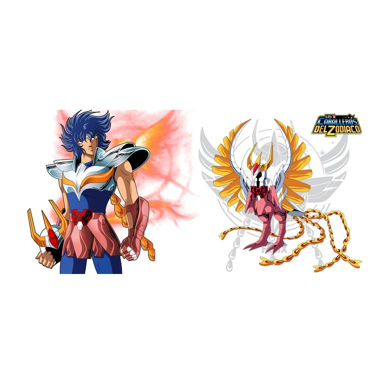 Taza Enlozada Ikki de Fenix - Caballeros del Zodico