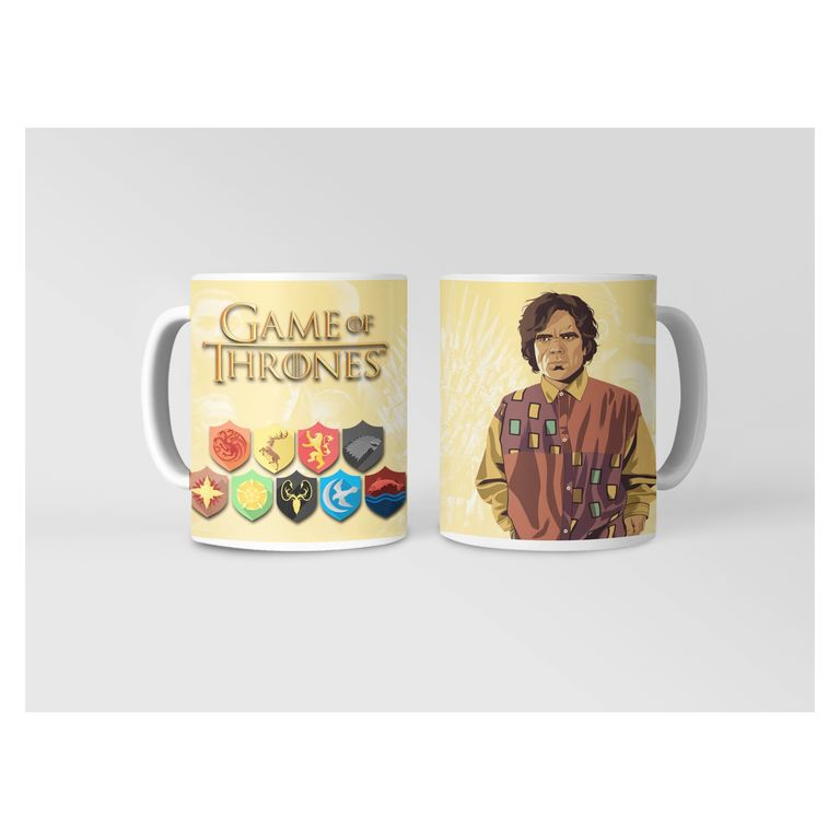 Taza Juego de Tronos - Tronos que Cambian con Tyrion Lannister