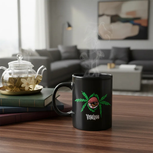 Taza Magica Intoxicados Rock Argentino Negro Intoxicados Rock Argentino