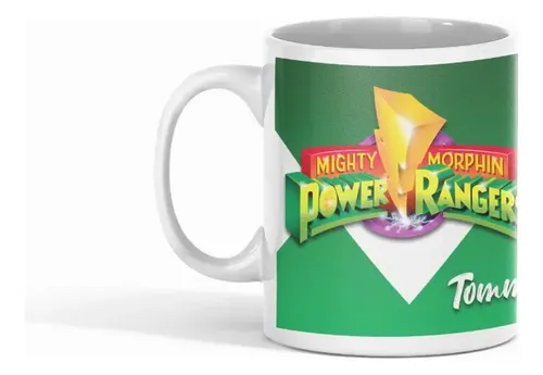 Taza Power Rangers - Morfosis Revelada Tommy Blanco