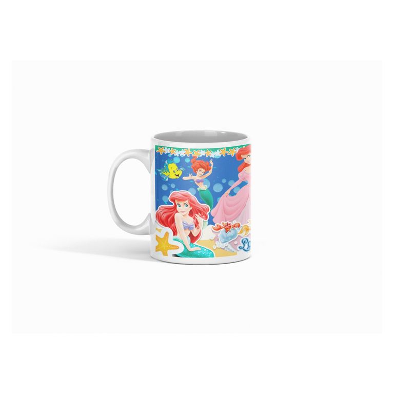 Taza Descubre Atlántica con Ariel La Sirenita