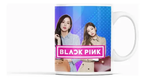 Taza Black Pink - Inspiración K-pop En Cada Sorbo Blanco