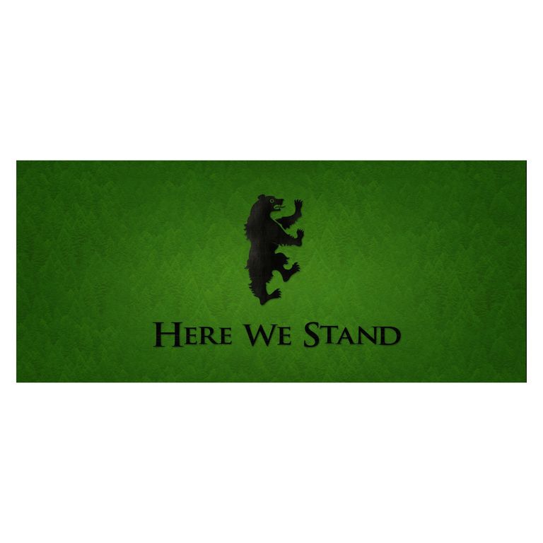 Taza Here We Stand - Fortaleza de Mormont