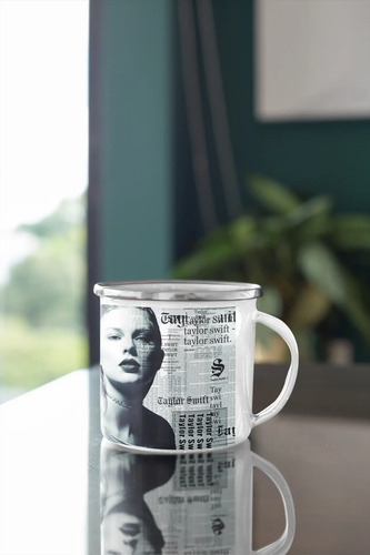 Taza Lechero Enlozado Taylor Swift Blanco Regalo Taza Taylor Swift