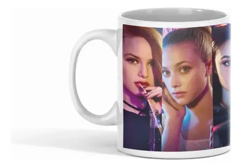 Taza Riverdale - Intrigas Entre Amigos Blanco
