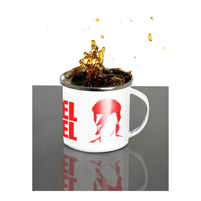 Taza Enlozada Rebel Rebel - Espíritu de Bowie