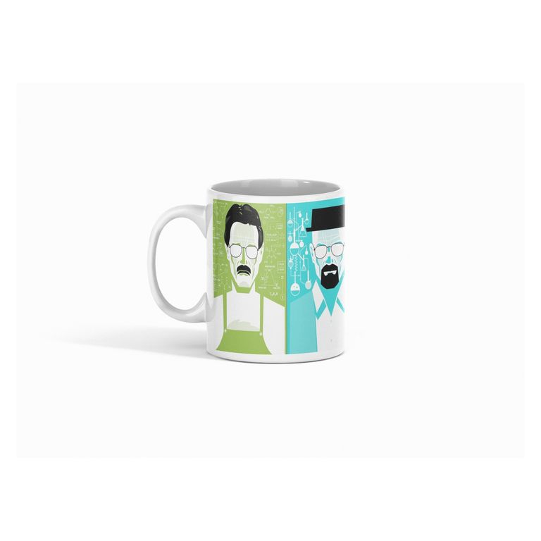 Taza Breaking Bad Fórmulas y Secretos al Calentar