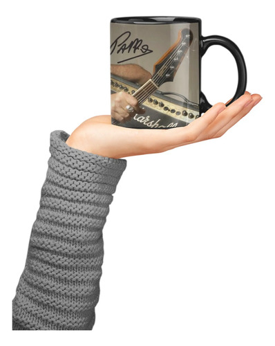 Taza Magica Pappo Blues Rock Argentino Negro Carpo