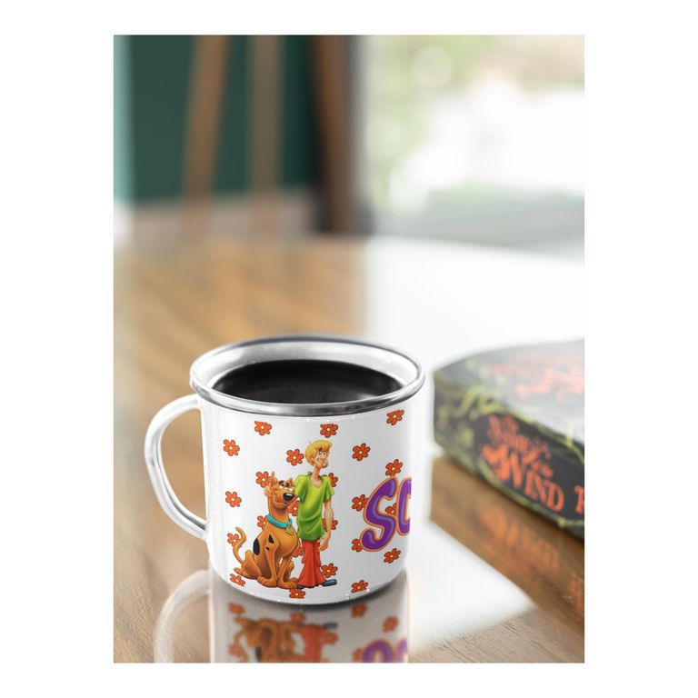 Taza Enlozada Scooby Doo - Misterios y Meriendas