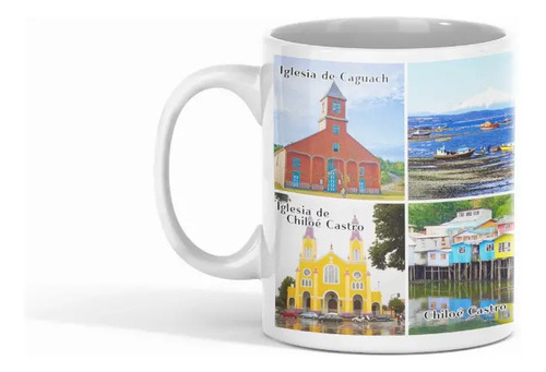 Taza Chiloé - Tradición Y Naturaleza Blanco