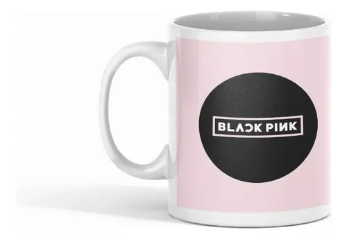 Taza Black Pink - De Colección K-pop Blanco