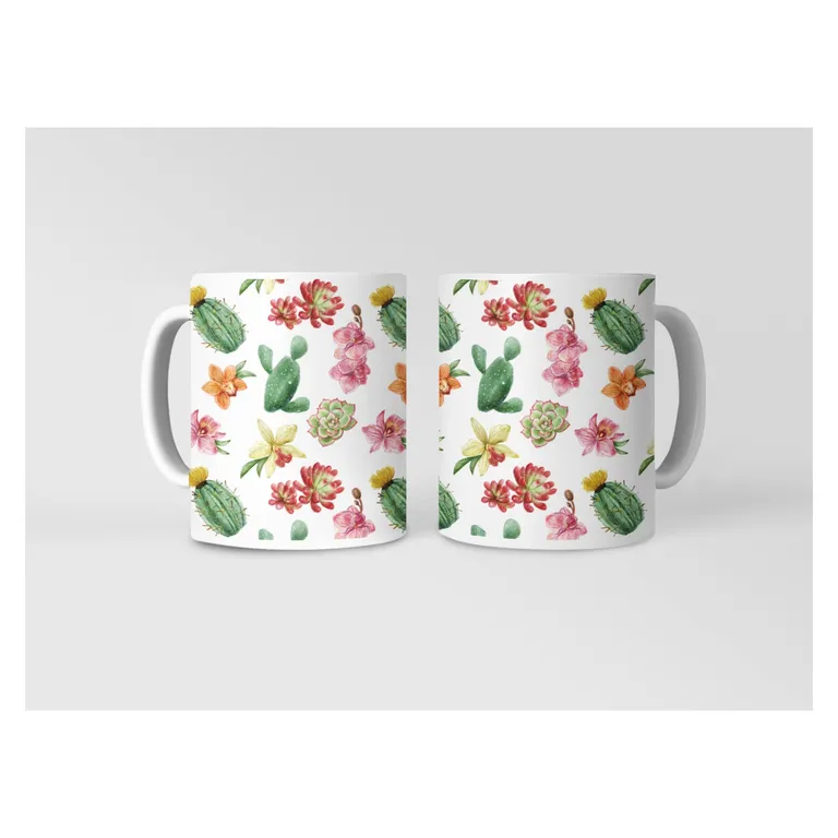 Taza Cactus - Florecen con Calor