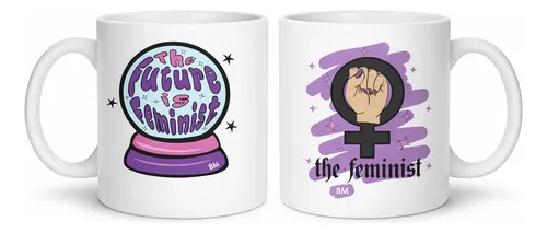 Taza Feminista 8m Lucha Feminista 350 Ml Violeta