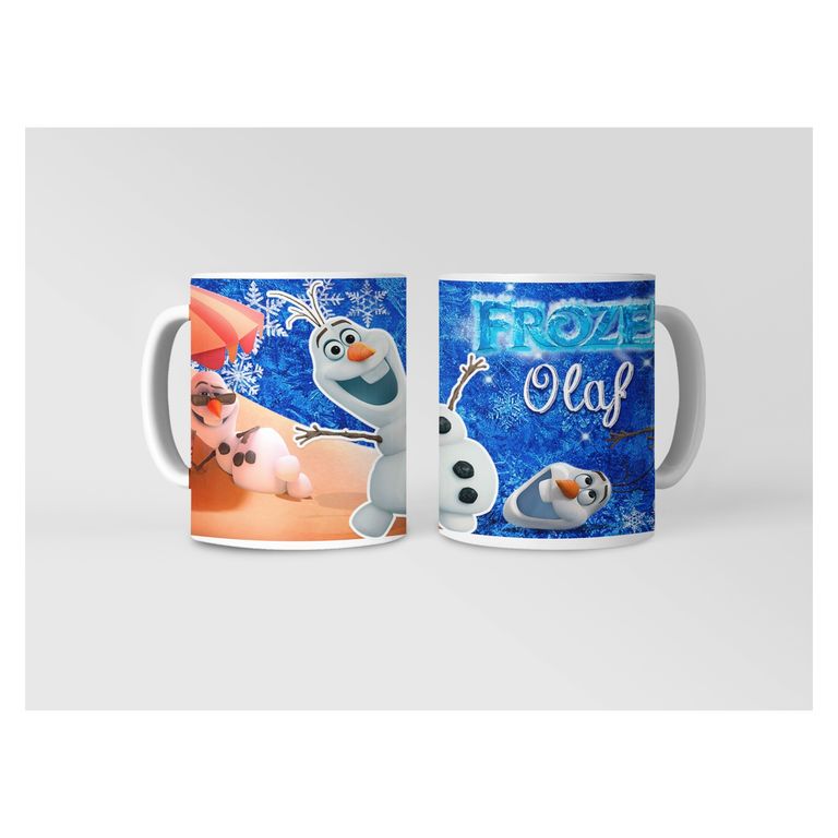 Taza Olaf - Calidez que Revela Frío