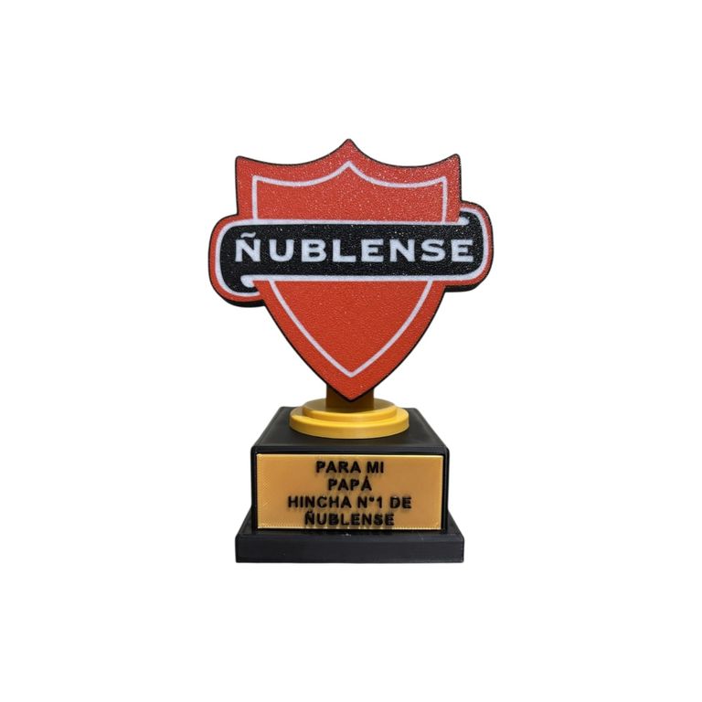 Trofeo Ñublense Mejor Papá Regalo Fútbol Chileno