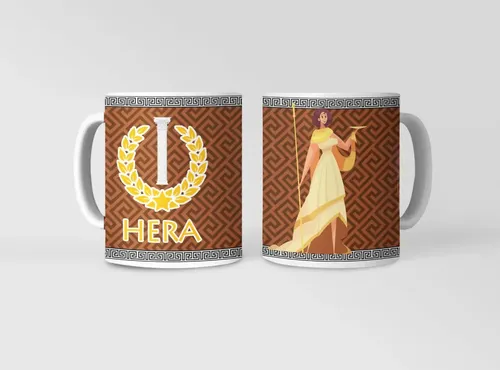 Taza Hera - Majestuosidad Y Mito Revelados Blanco