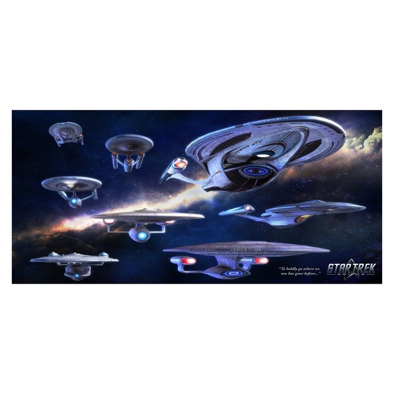 Taza Explorando la Galaxia con Star Trek