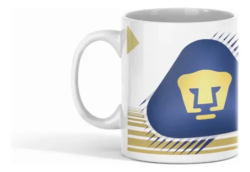 Taza Pumas Ahora Y Siempre - Futbol Mexicano Blanco
