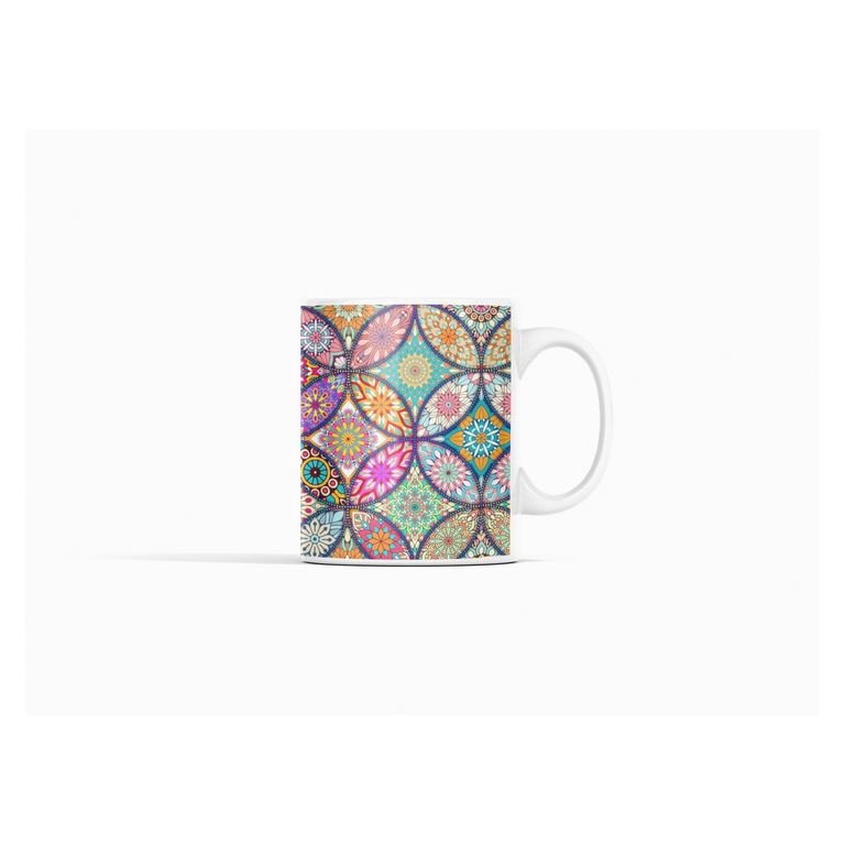 Taza Mandalas - Energía Visual en Transformación