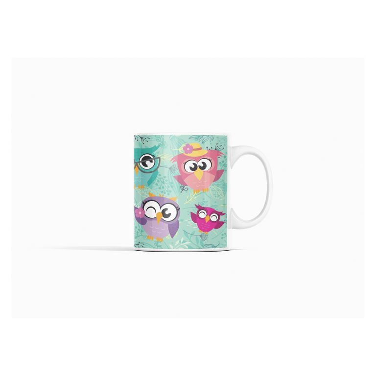 Taza Búho - Sabiduría que Aparece