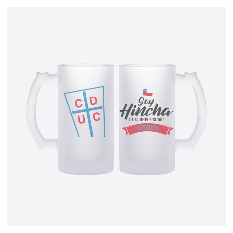 Pack Vaso Schopero Universidad Catolica