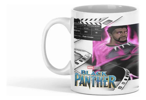 Taza Legado Del Black Panther Blanco