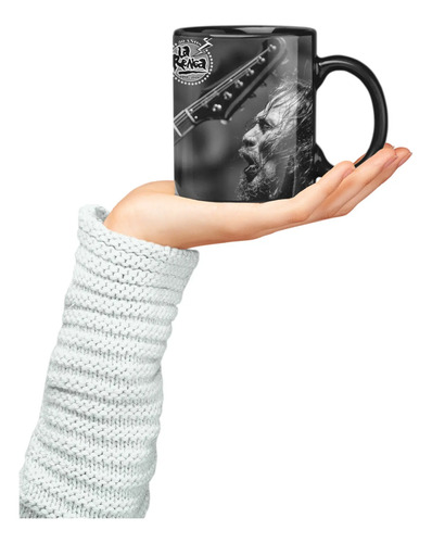 Taza Magica La Renga Bandas De Rock Argentino Negro La Renga